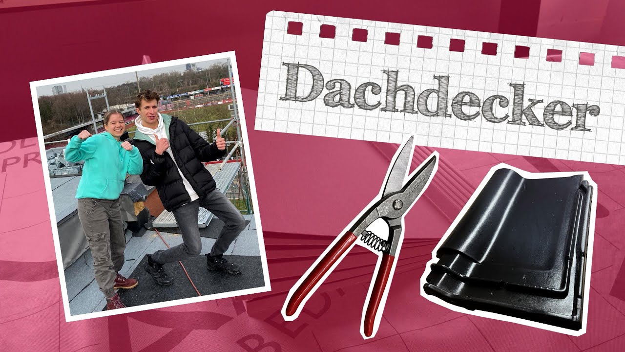 Alles über den Beruf des/der Dachdecker*in