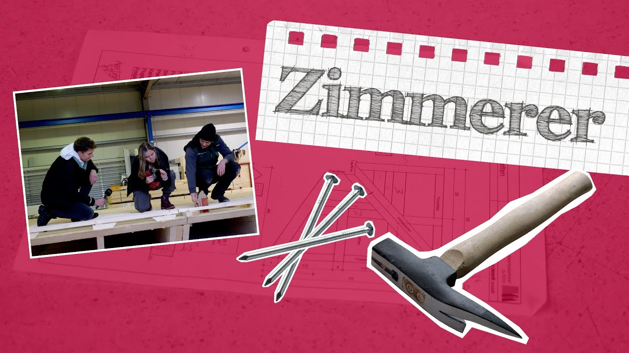 Von Holzträumen zu Baumeister*innen: Ausbildungsberuf Zimmerer/Zimmerin