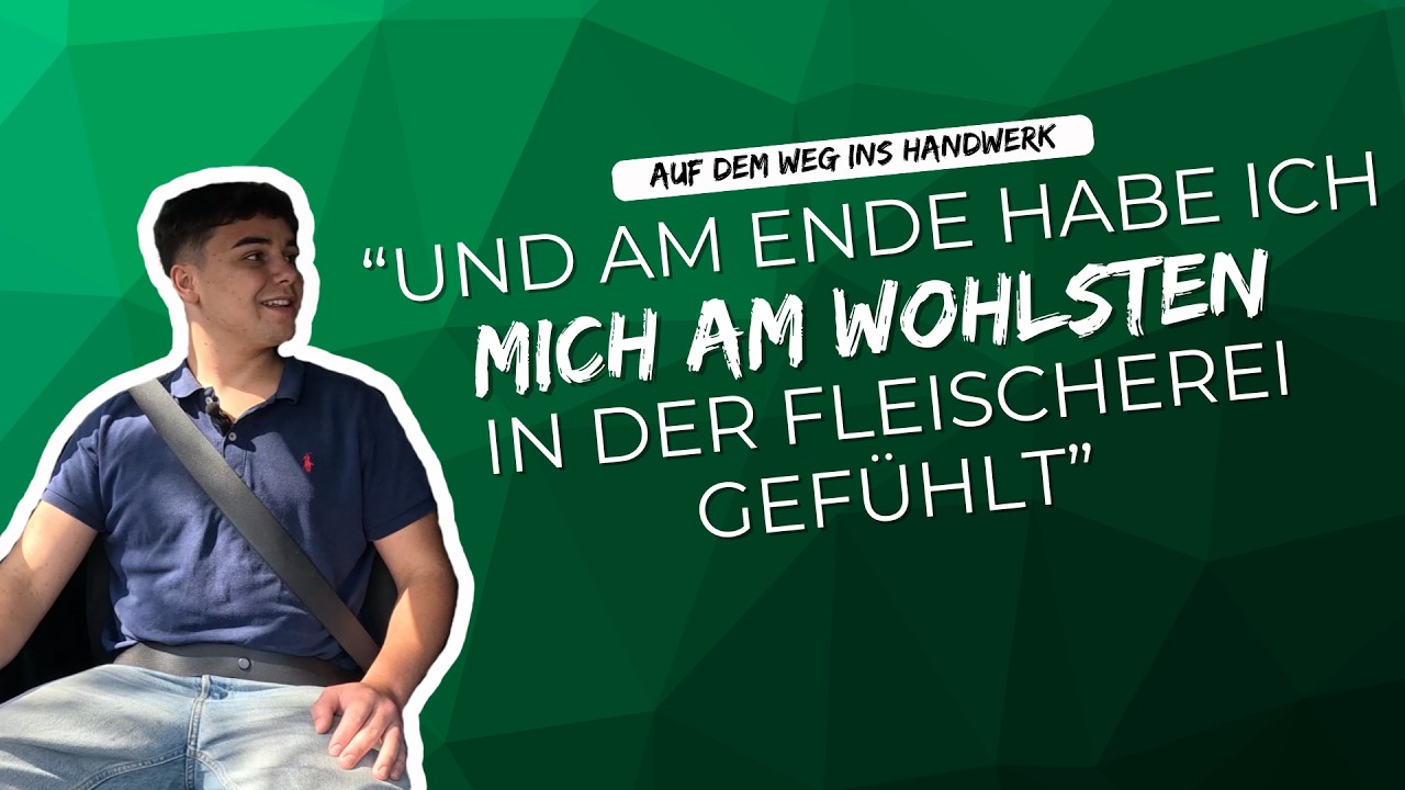 „Fleischer ist einer der Berufe, wo die Meisten sagen: Da passe ich nicht rein.“ – Peppino Lennerts